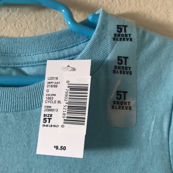 Brand new blue short sleeve tee! - Picture 3 of 4